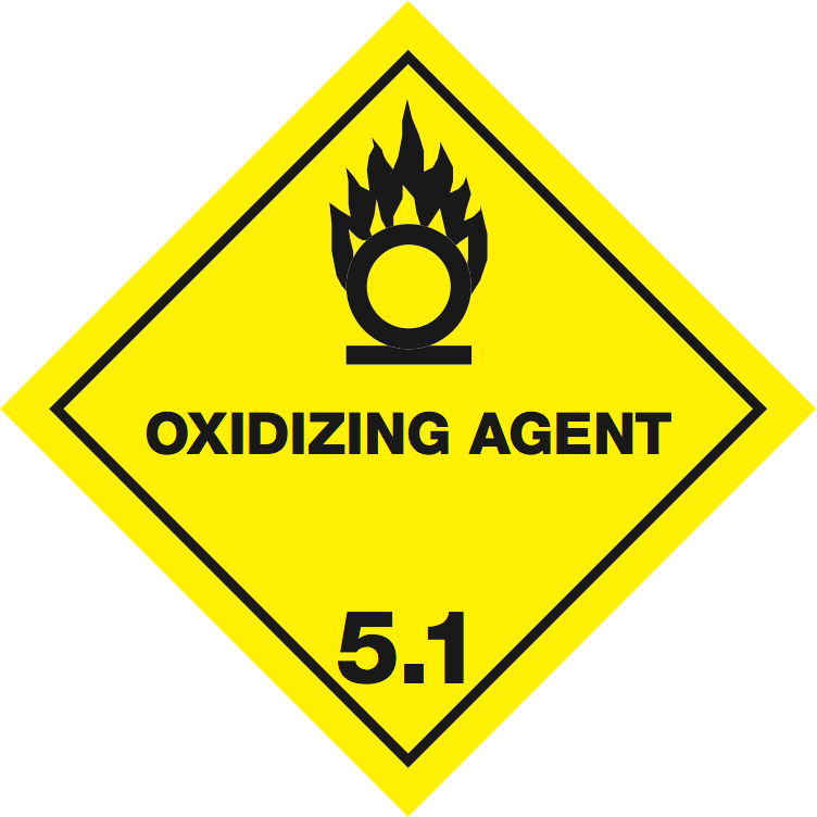 Toon details van 5.1 Oxidizing agent