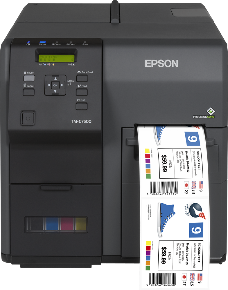 Toon details van Epson C7500G ColorWorks