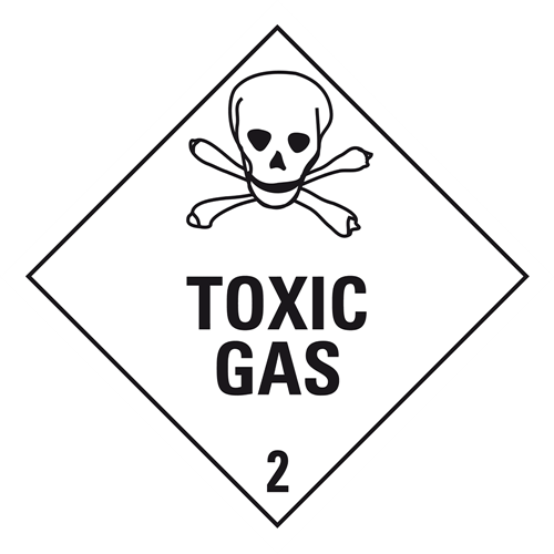 Afbeelding van 2.3 Giftige gassen met tekst ("Toxic Gas")