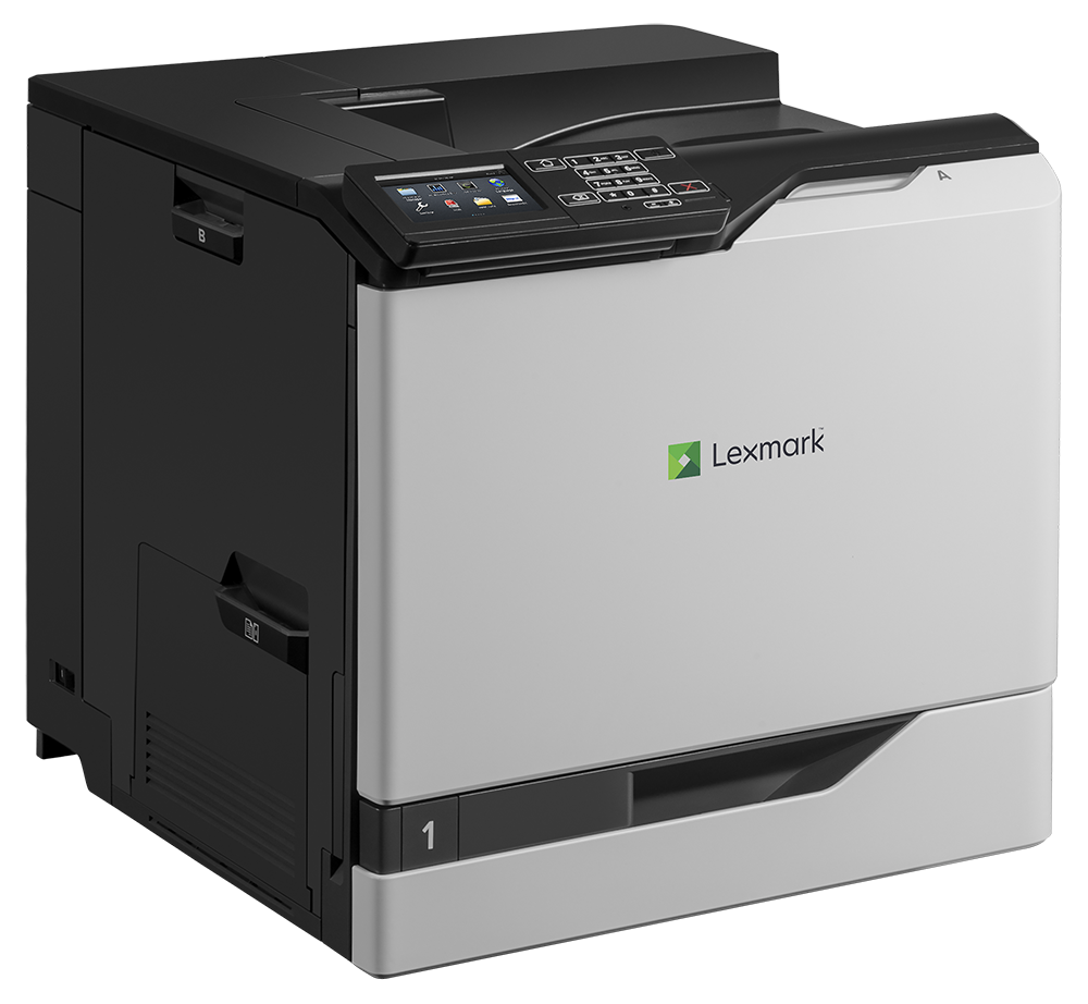 Toon details van Lexmark C6160 kleuren laserprinter