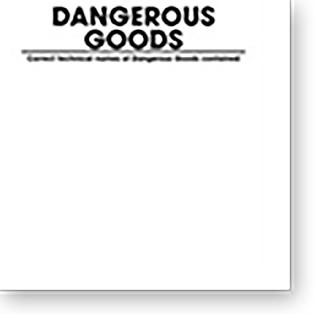 Toon details van Dangerous Goods Declarations