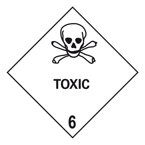 Afbeelding van 6.1 Giftige stoffen met tekst ("Toxic")