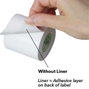 Toon details van 58 mm x 80 m Linerless